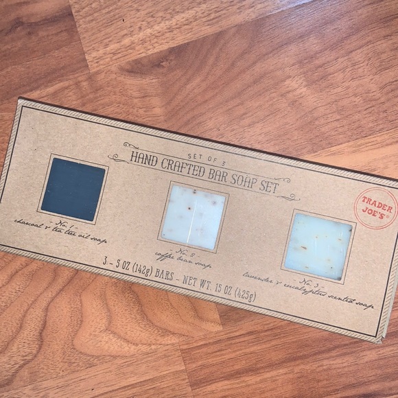 Brand New in Packaging Trader Joe’s Handcrafted Bar Soap Set - Picture 1 of 9